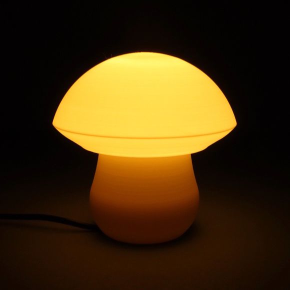 Gazzaladra Edulis Fungus Parameteric Table Lamp, Bedroom Lighting - Picture 3 of 11